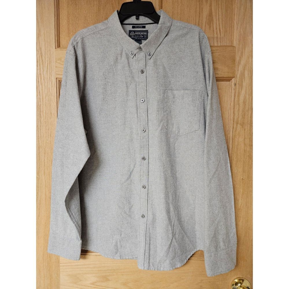 American Rag XXL Grey Button Down‎